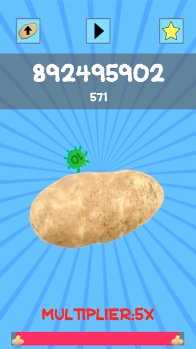 Potato Puncher Game Screenshot