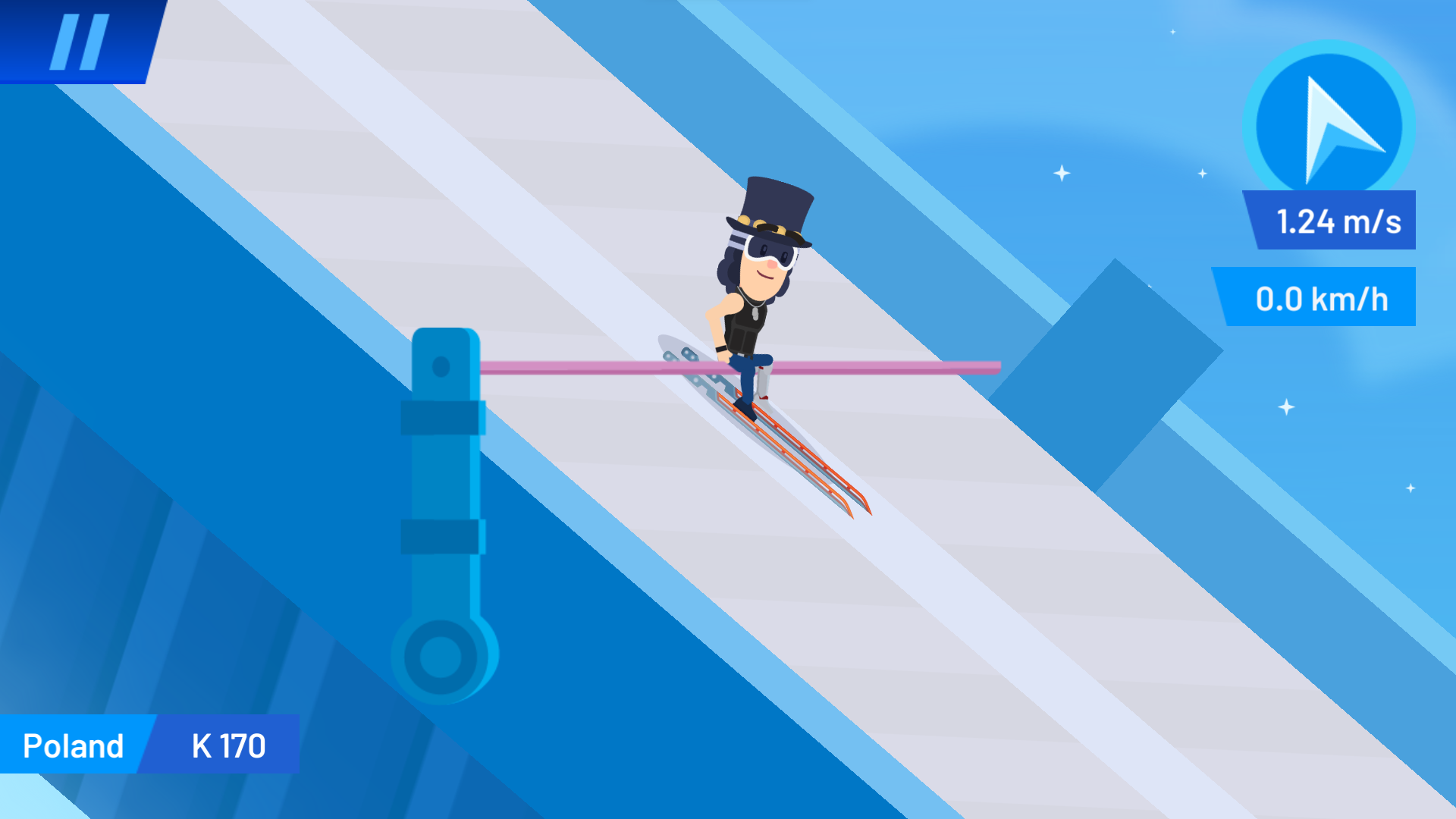 Ski Jump Challenge Game Screenshot