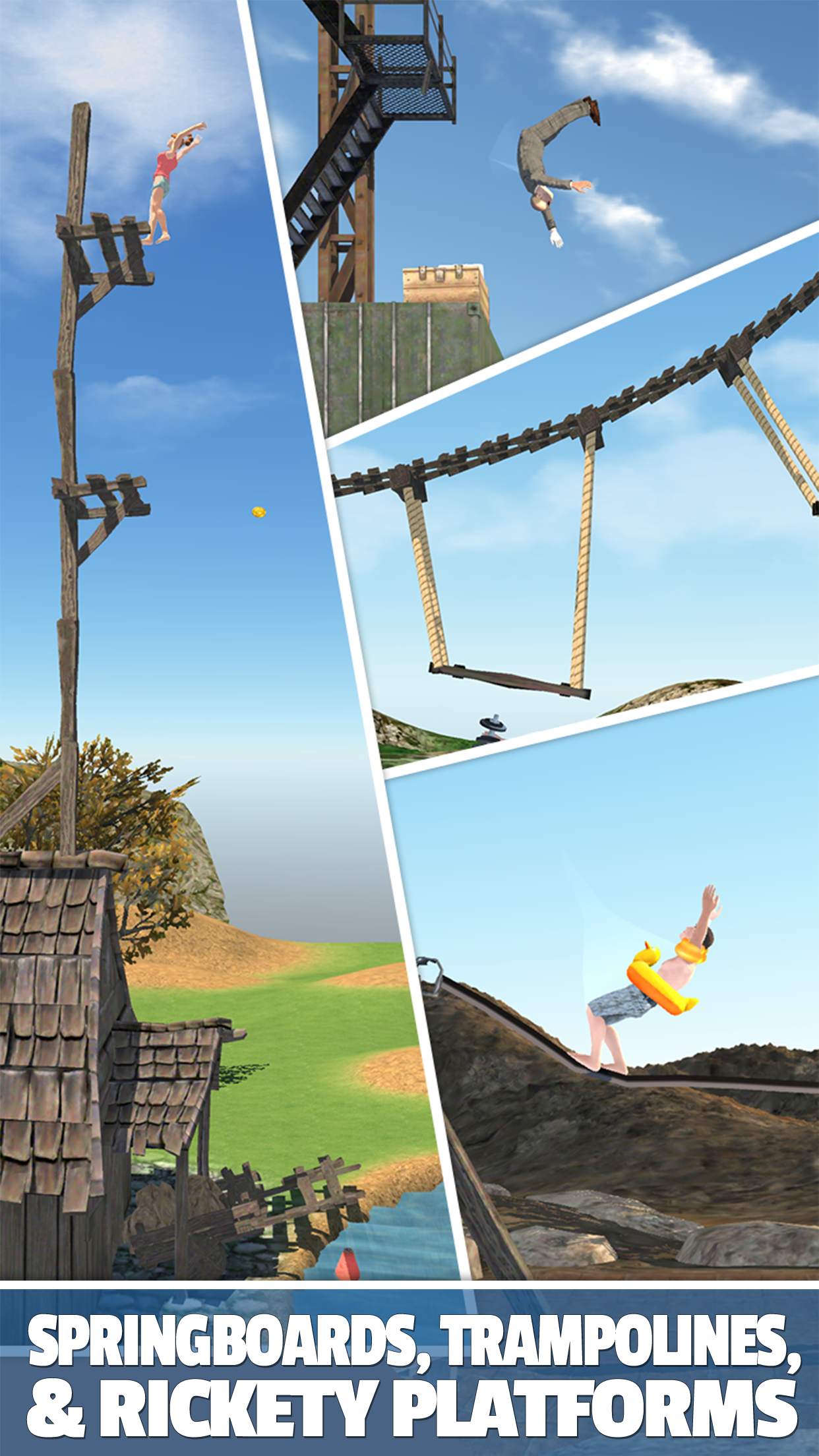 Flip Diving Game Screenshot