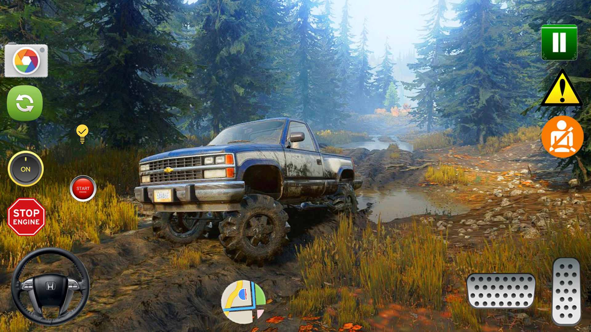 Screenshot 1 of Trò chơi xe jeep bùn Lái xe địa hình 0.1
