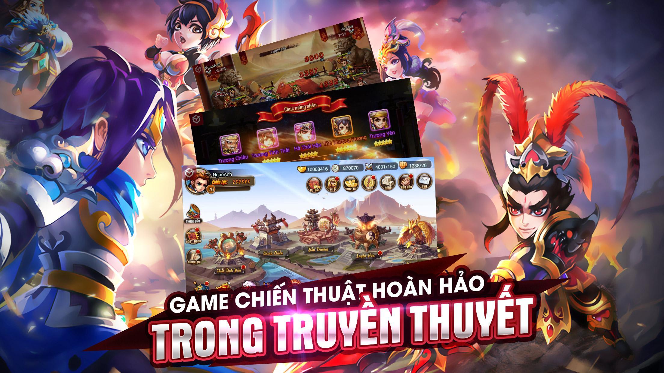 Soái Ca Tam Quốc Game Screenshot