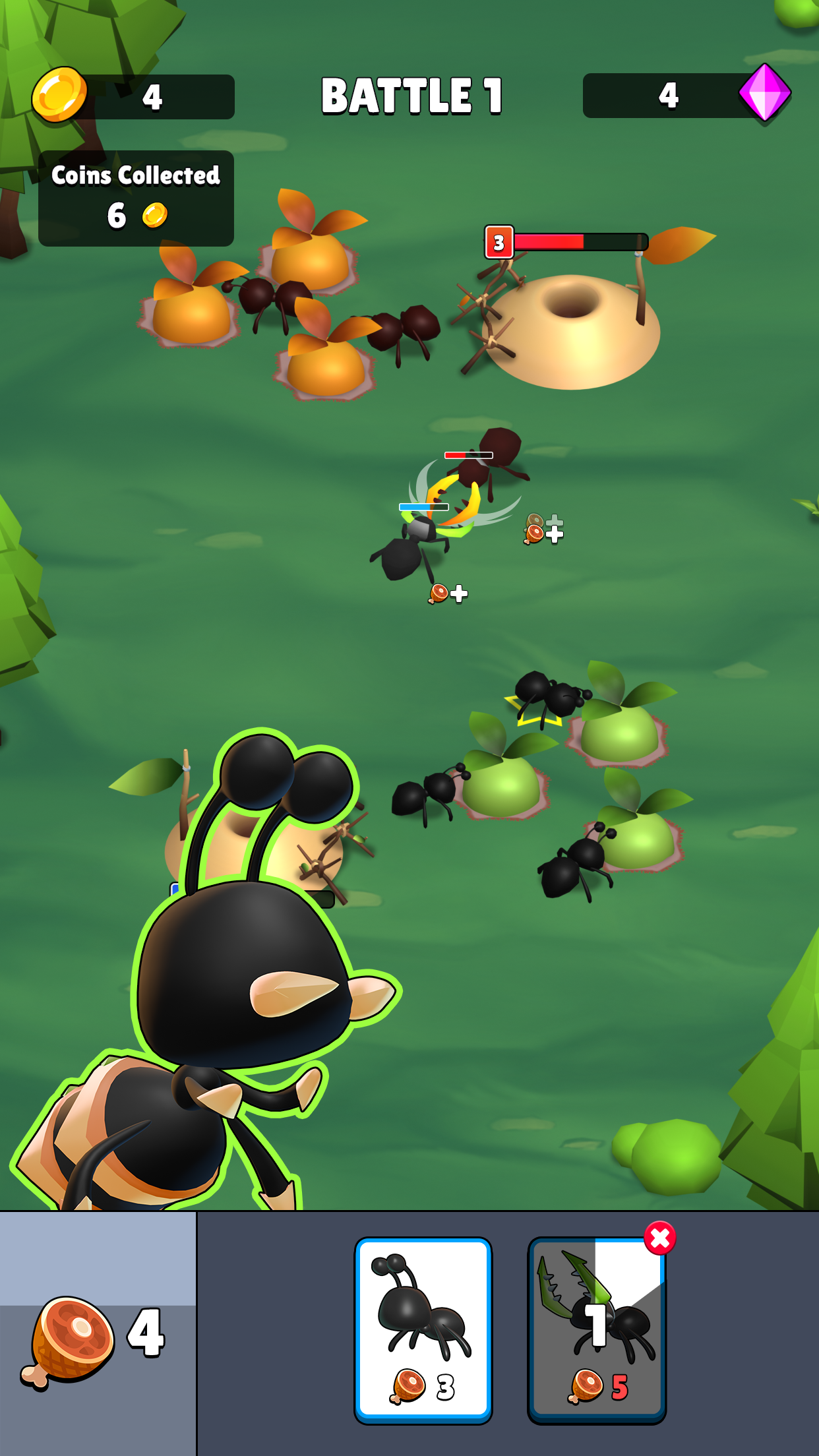 Ant Empire: Strategy Battle ภาพหน้าจอเกม