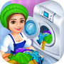Laundry Shop Washing Games Sim