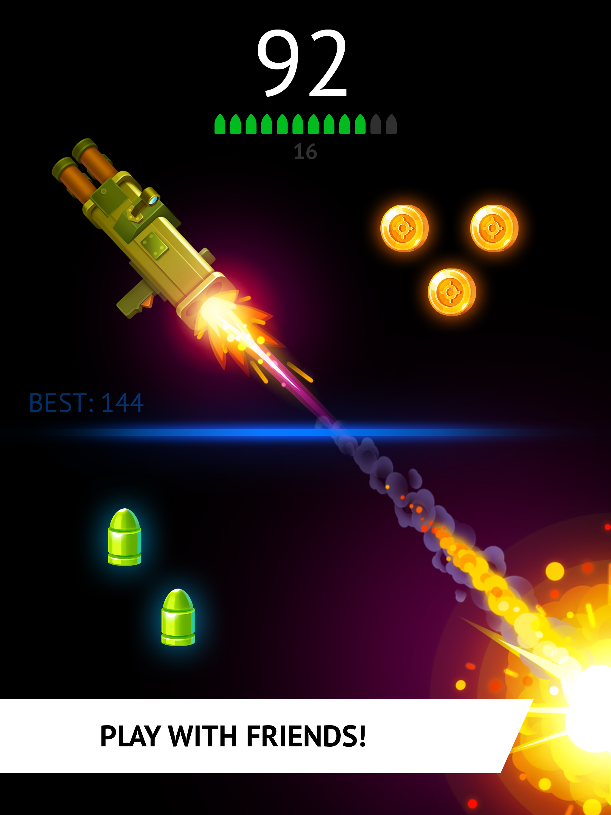 Flip the Gun - Simulator Game Game Screenshot