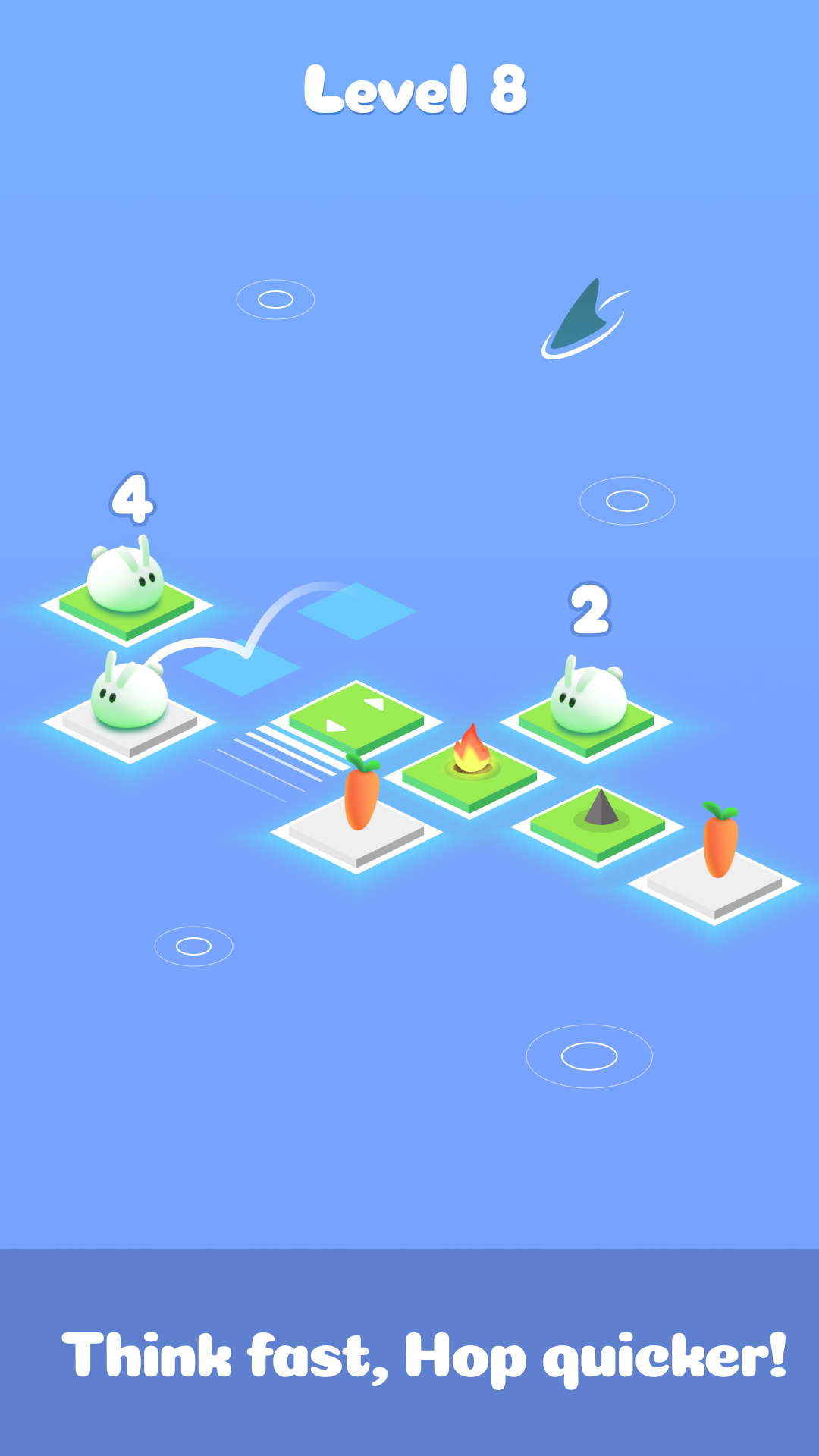 Push It Bunny Game Screenshot