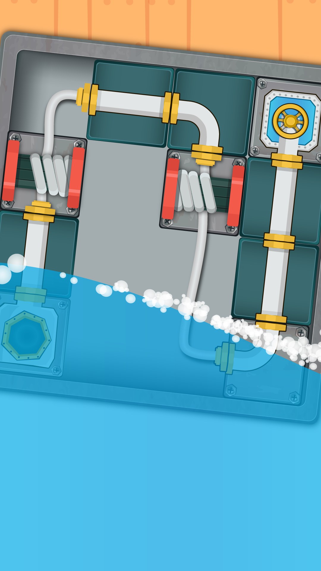 Screenshot of Unblock Water Pipes