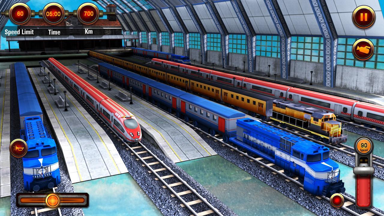 Train Racing Games 3D 2 Player ภาพหน้าจอเกม