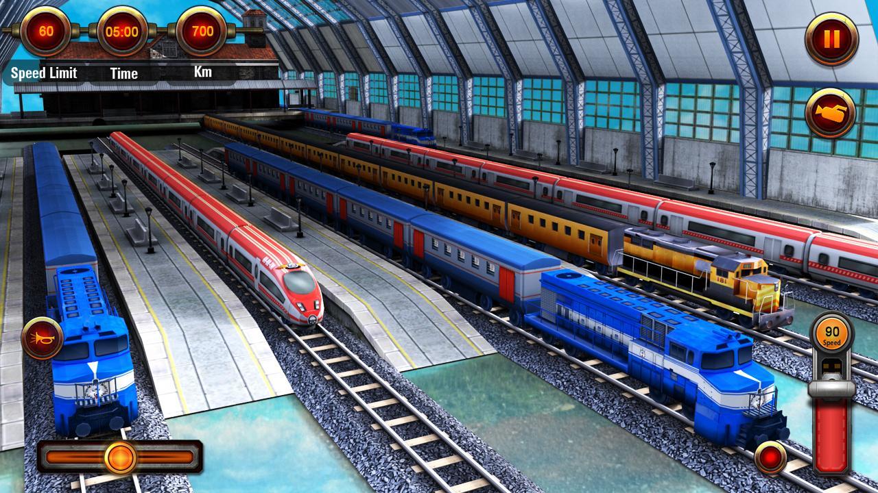 Train Racing Games 3D 2 Player Game Screenshot