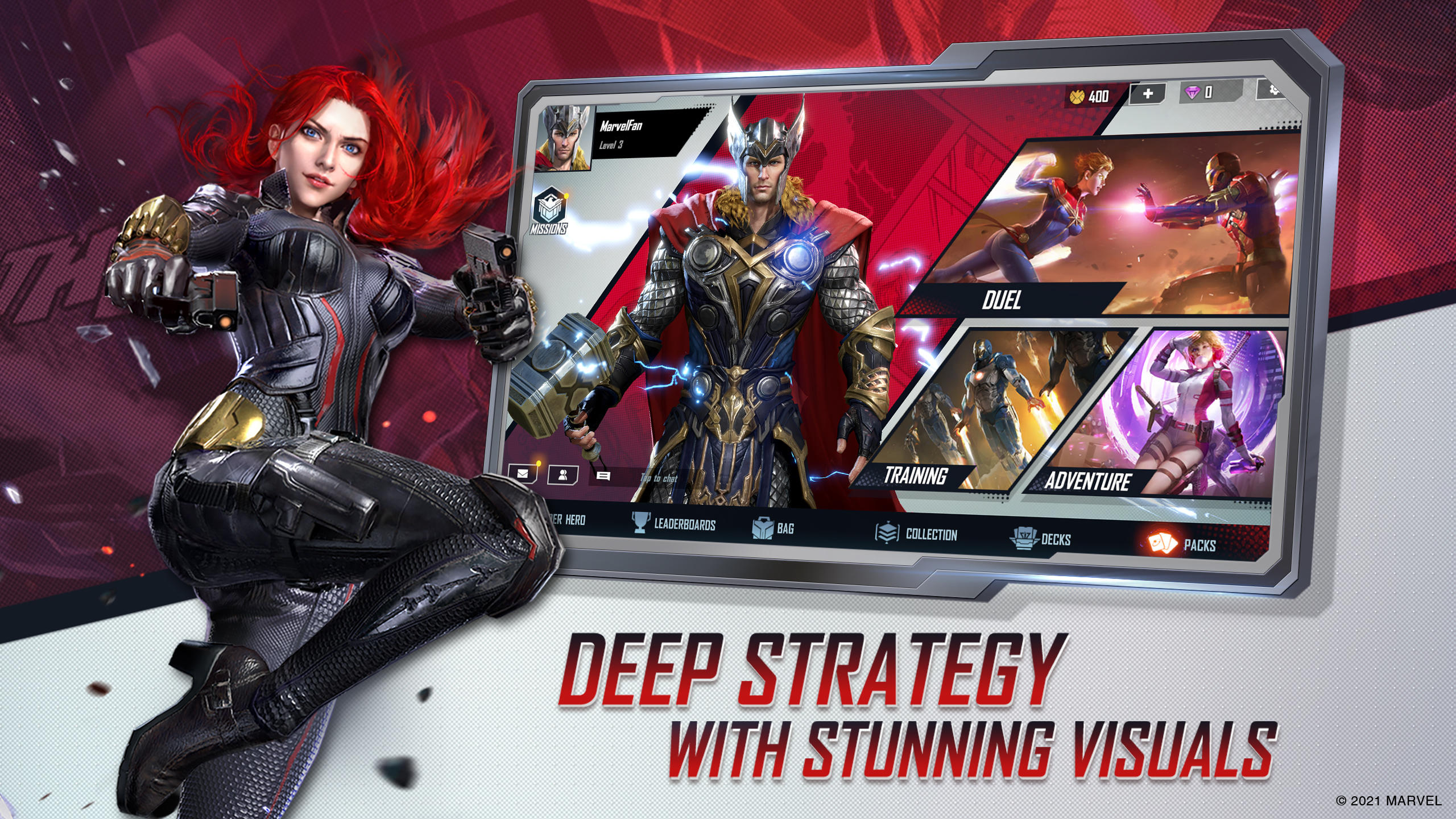 MARVEL Duel Game Screenshot