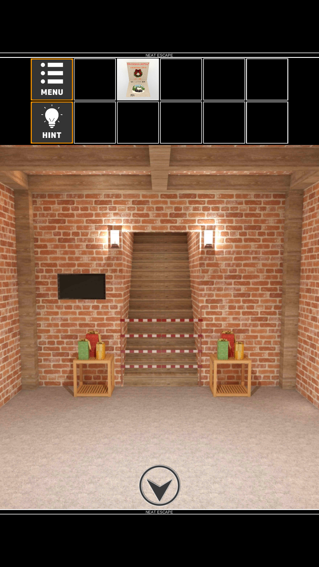 Reverse escape game: Christmas Party Game Screenshot