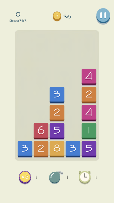 Number Merge Perfect Ten Game Screenshot