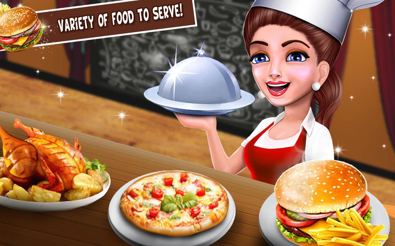 Chef Restaurant Cooking Games Game Screenshot