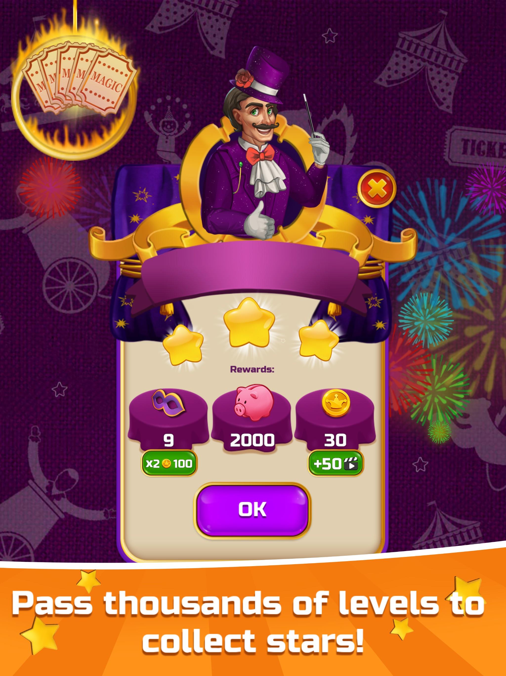 Circus Words: Magic Puzzle Game Screenshot