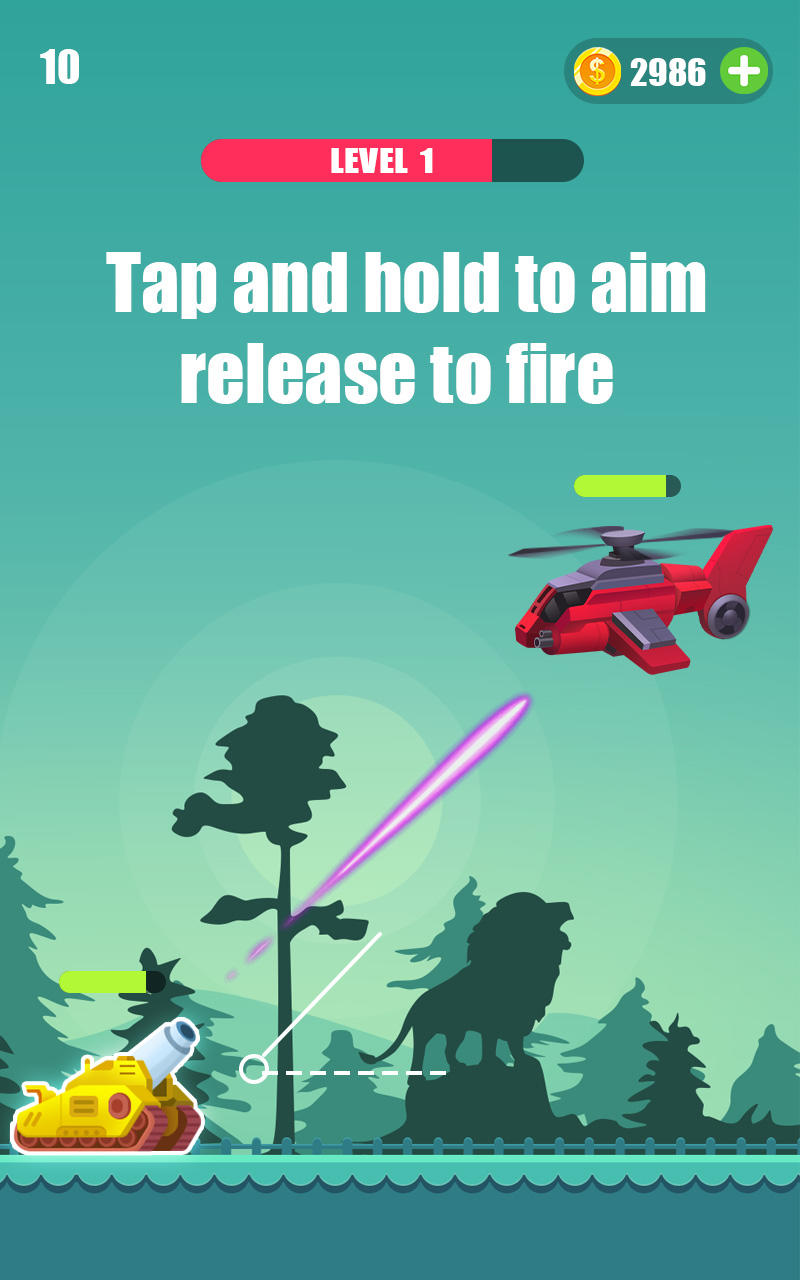 Tank Firing - Tank Game Game Screenshot