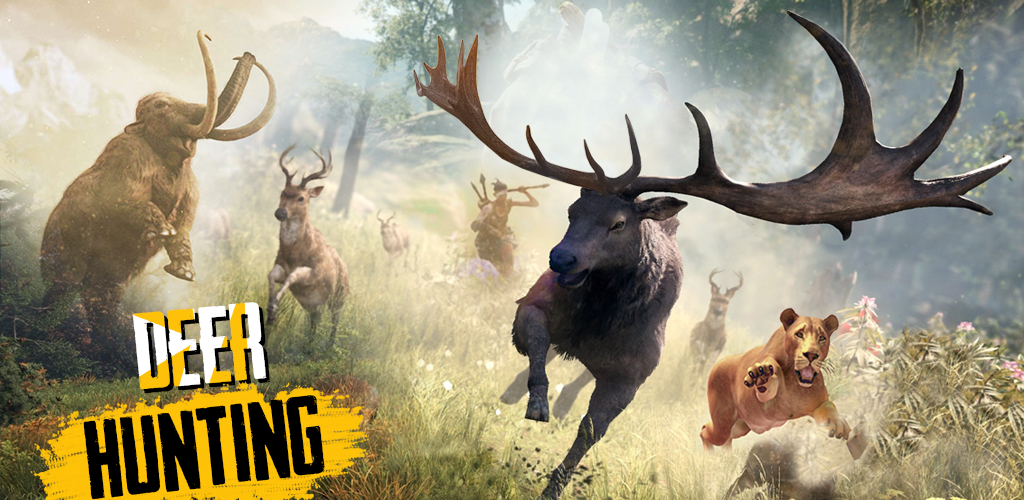 Banner of 와일드 헌트 동물 게임 - 디노 사냥 시뮬레이션 1.1.5