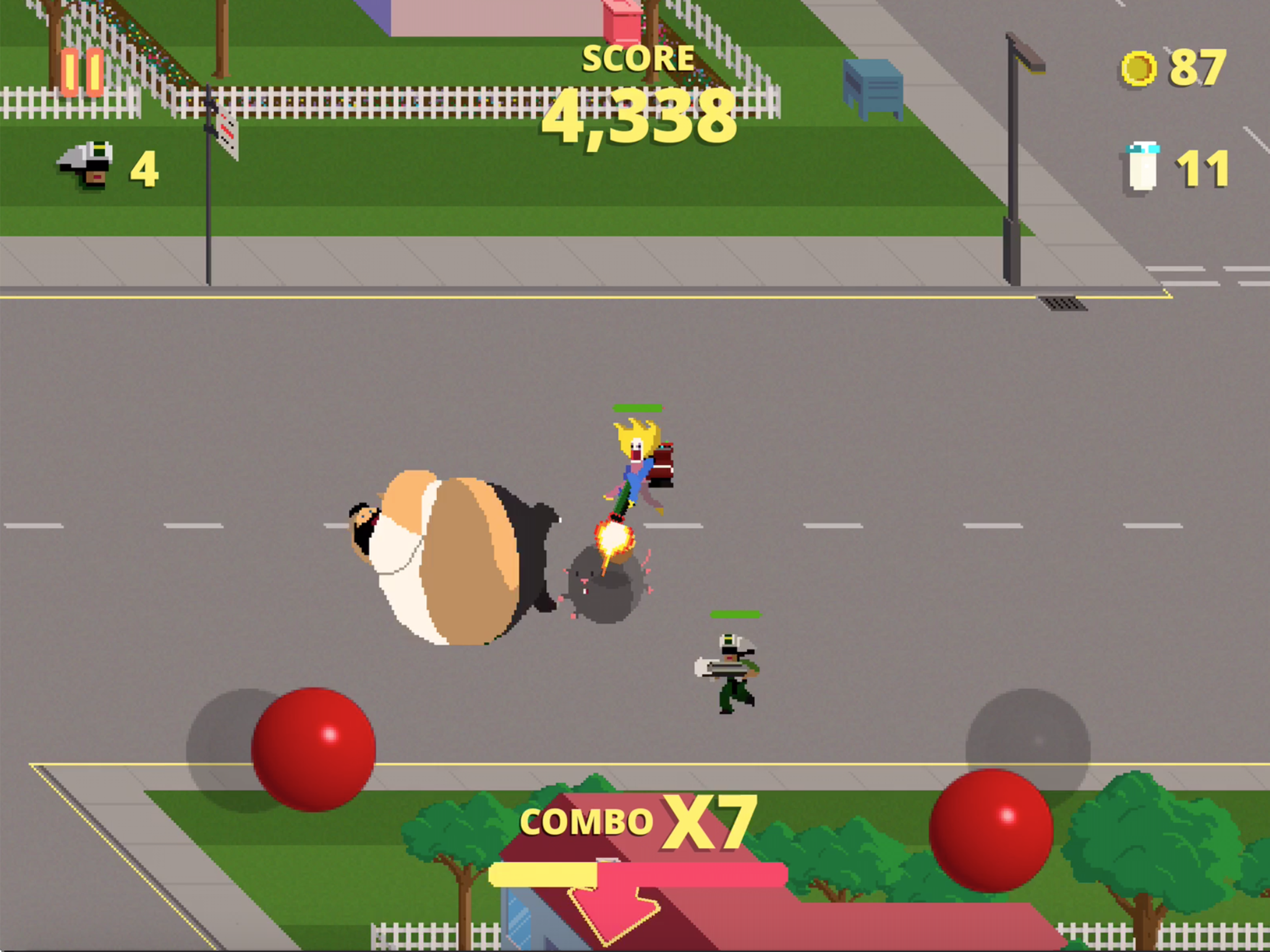 Fast Food Rampage Game Screenshot
