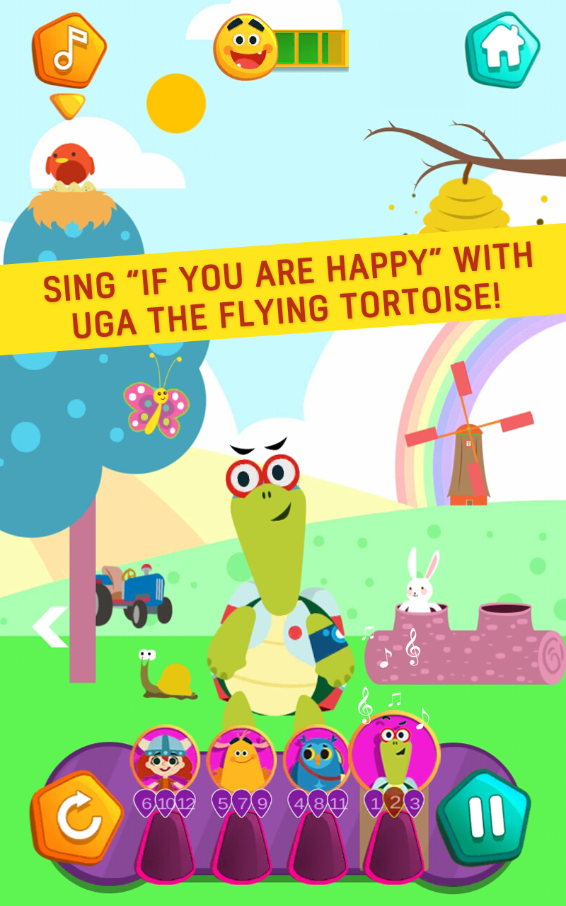 Nursery Rhymes DJ - KinToons Game Screenshot