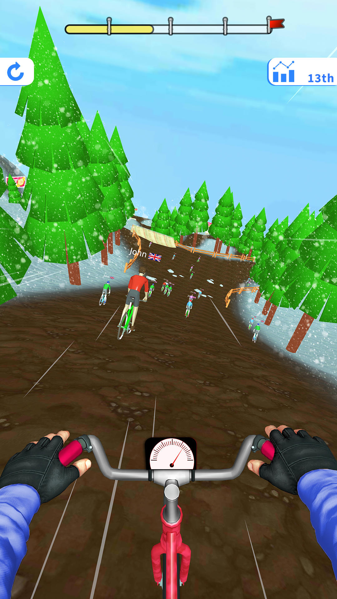 Cuplikan Layar Game BMX Cycle Extreme Bicycle Game