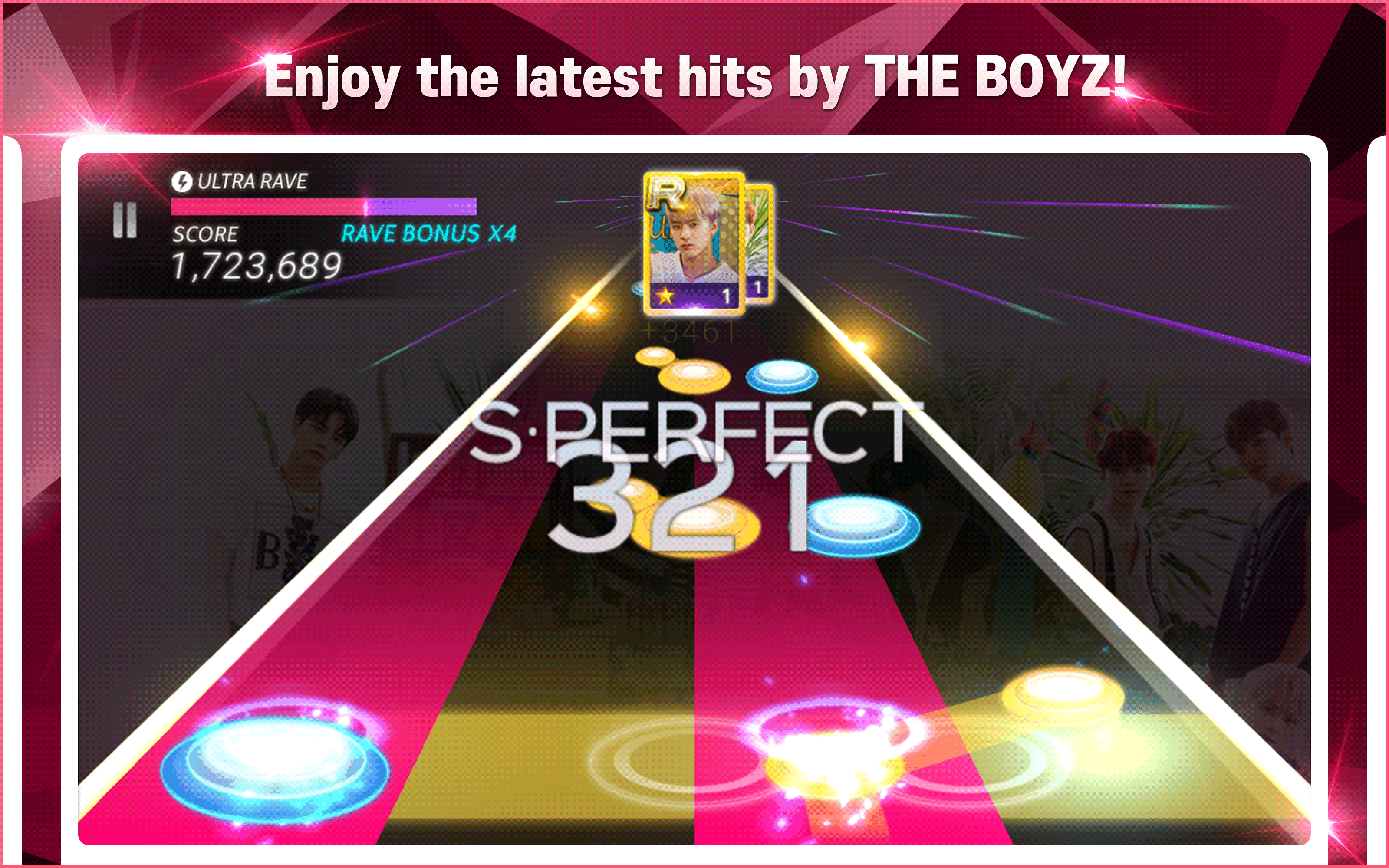SUPERSTAR THE BOYZ Game Screenshot