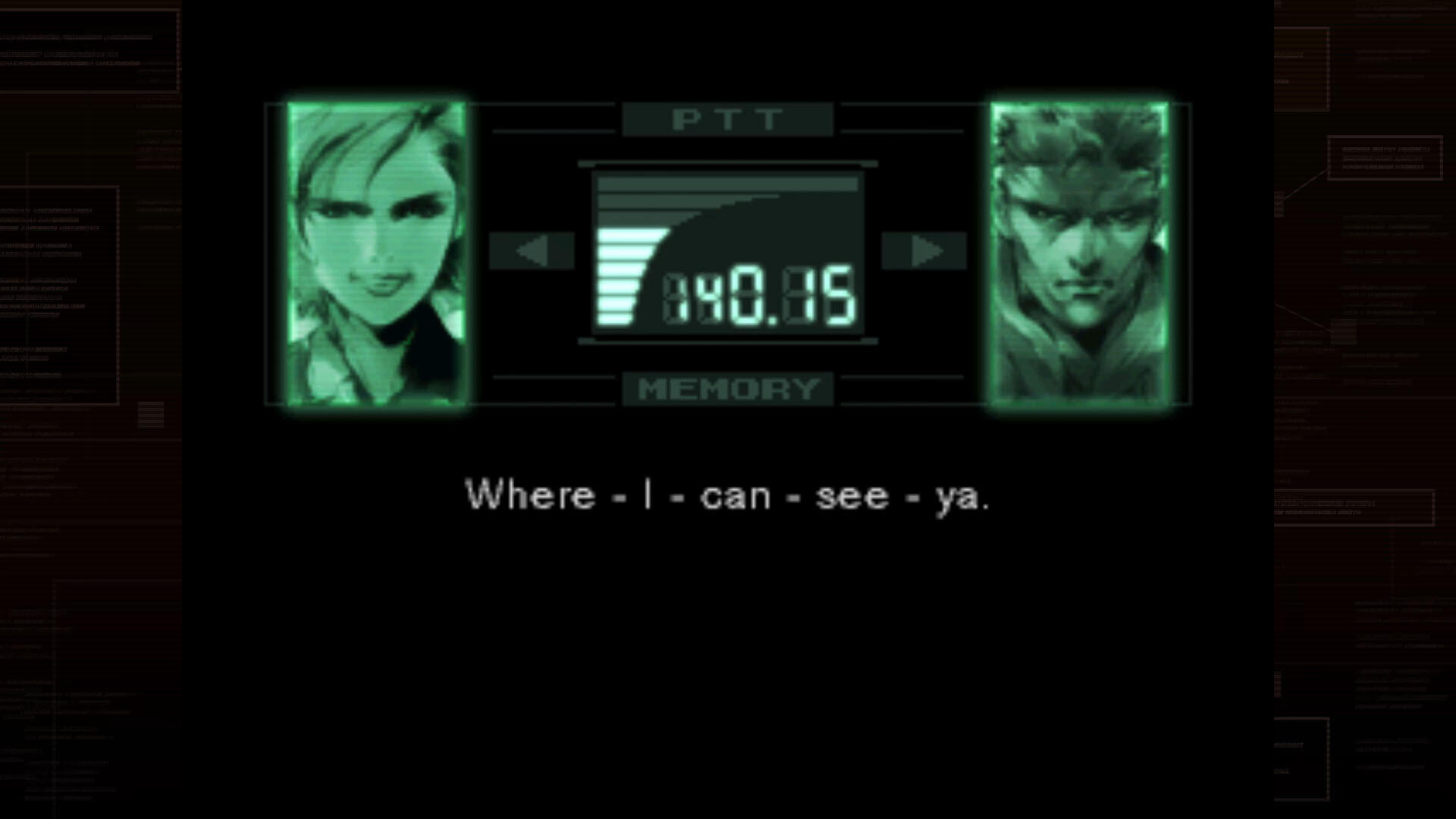 METAL GEAR SOLID - Master Collection Version Game Screenshot