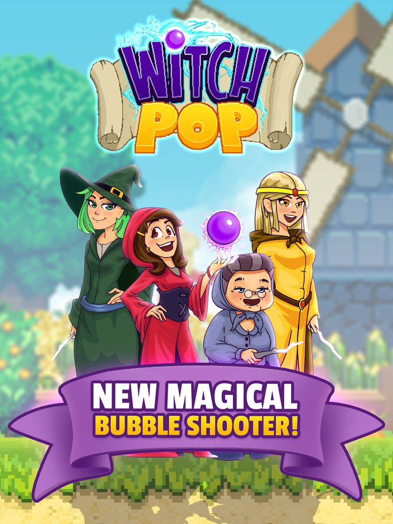 Witch Pop 게임 스크린 샷