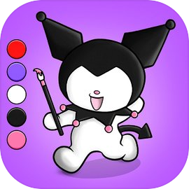 Color book for kuromi sanriO android iOS apk download for free-TapTap