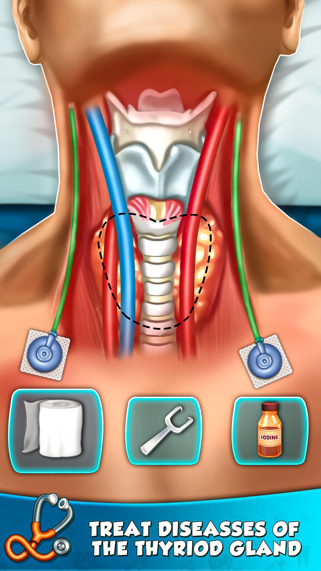 Screenshot 1 of Хирургические игры «Доктор Операция»: Офлайн-игры «Больничная хирургия» 3D 1.0.11