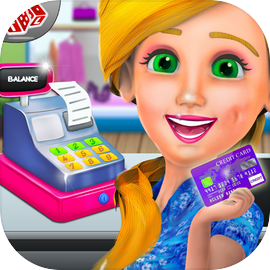 Fashion Store Cashier Girl - Kids Game