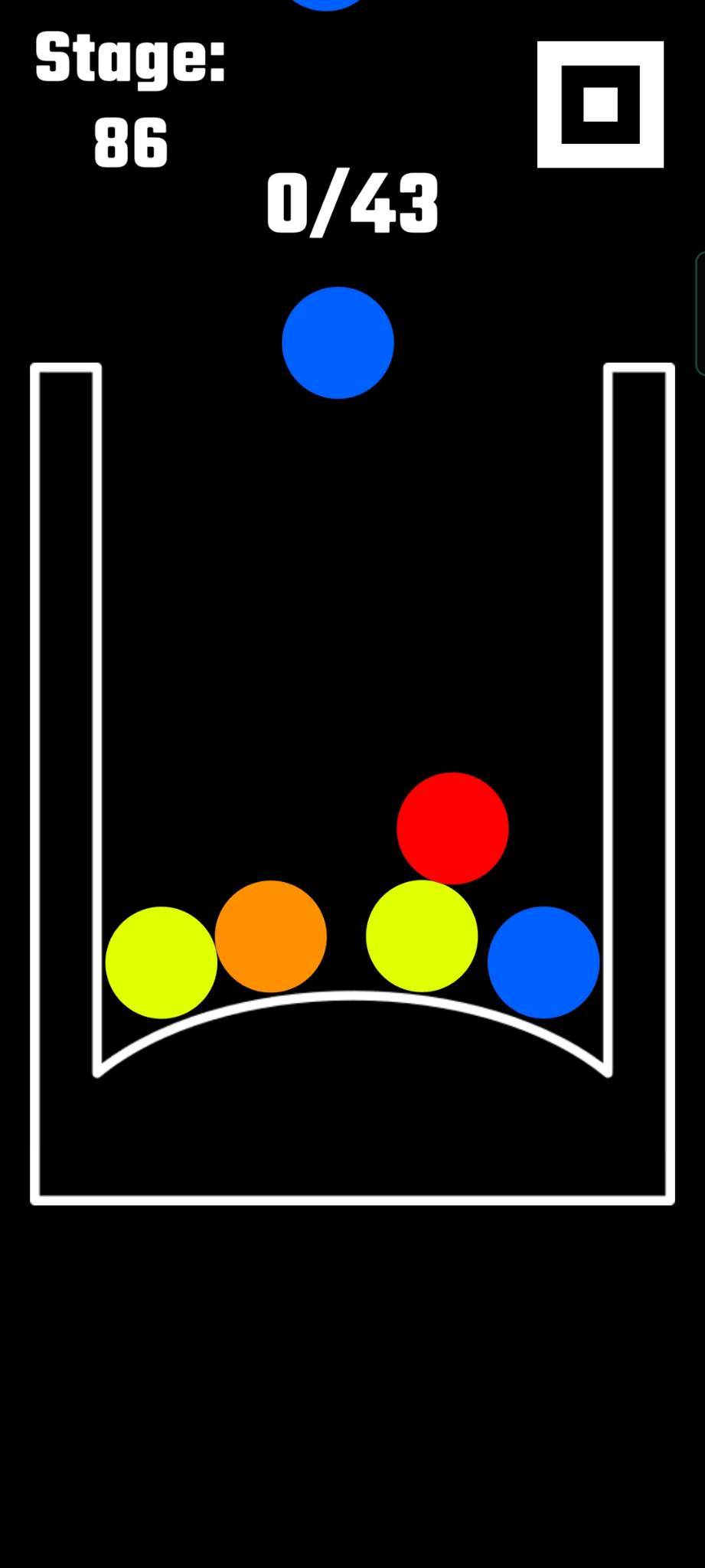 Ball POP Game Screenshot