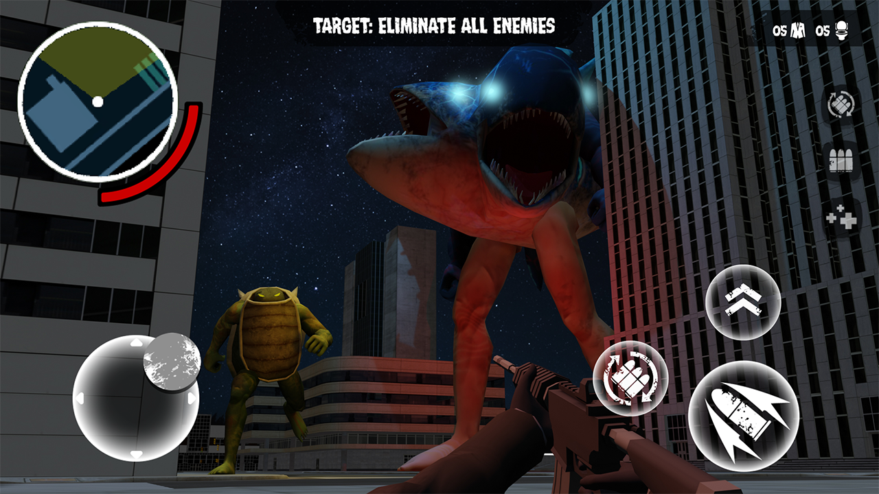 Screenshot 4 of Shoot The Fish: Survival Zone 