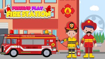 Pretend Play Fire Station Game Screenshot