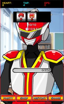 Hero training plan Game Screenshot