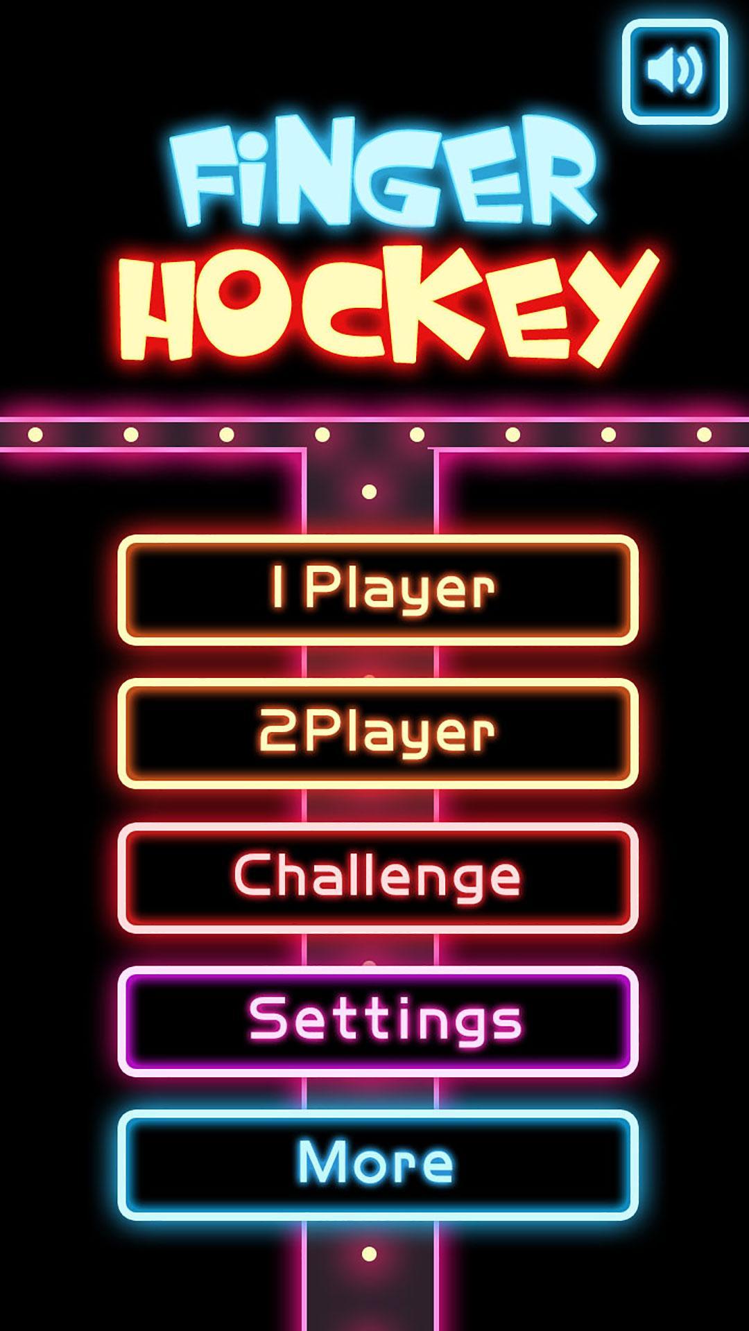 Ảnh chụp màn hình Finger Glow Hockey