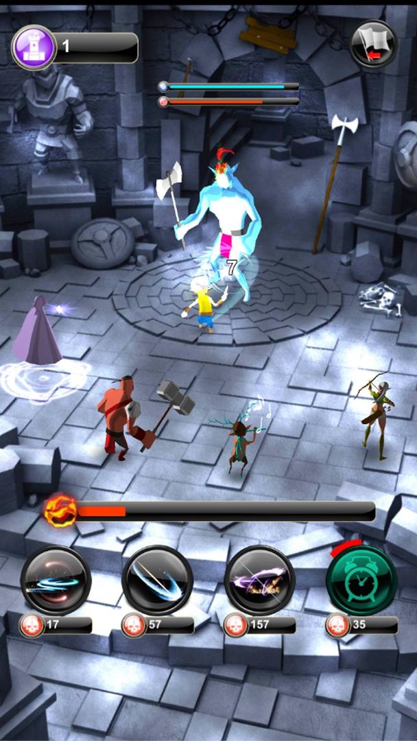 Screenshot of Alt Hero-Fastest Level Up RPG