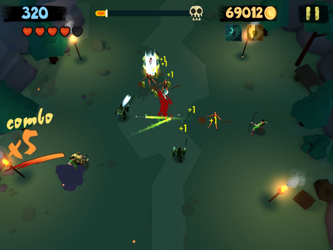 Screenshot of Sword of Justice: hack & slash