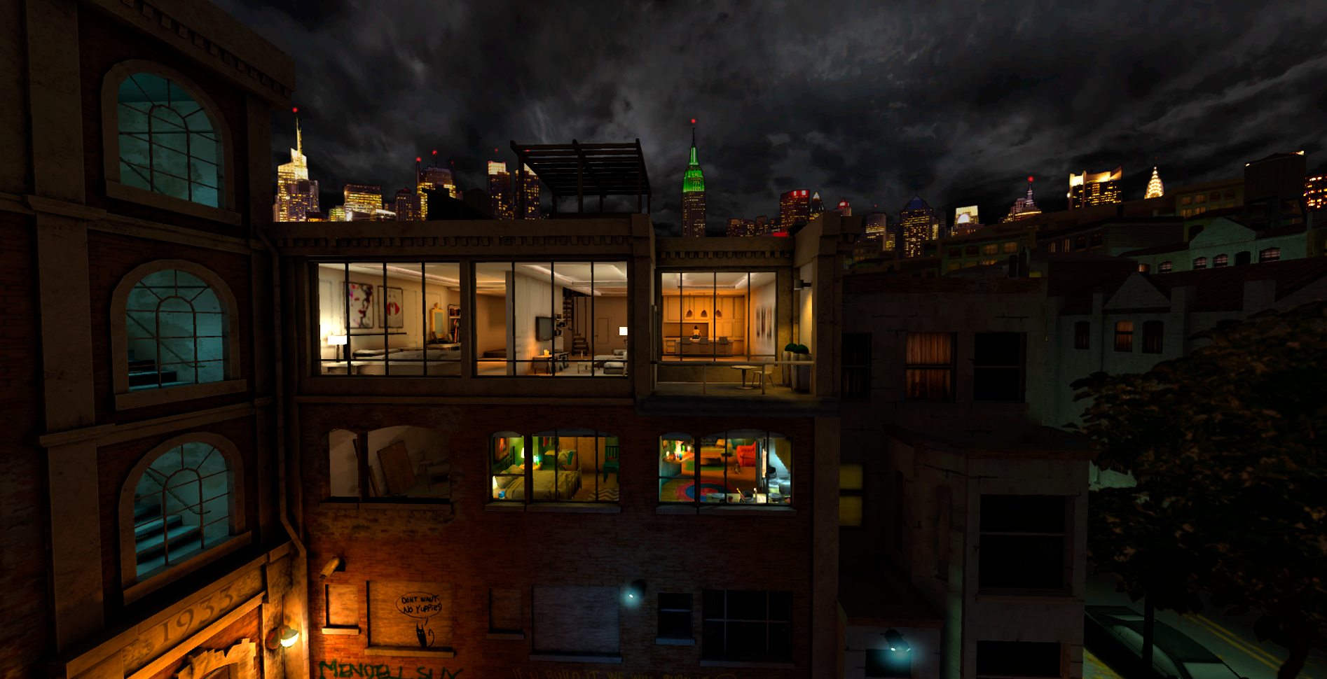 Screenshot 1 of Fire Escape: una serie interactiva de realidad virtual 1.0
