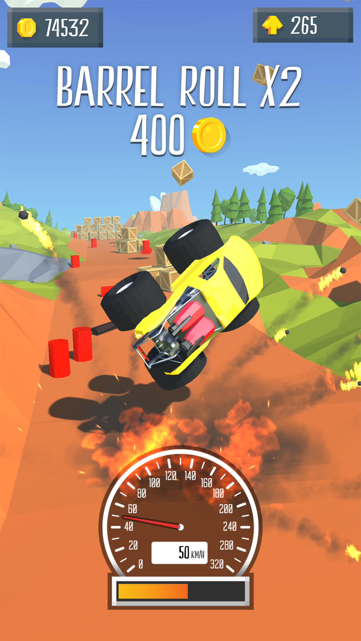 Destruction Car Jumping遊戲截圖