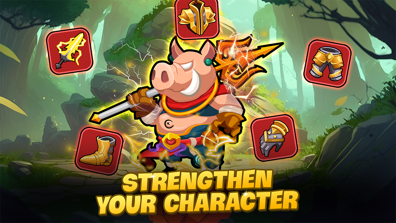 Super Human War: Idle RPG Game Screenshot