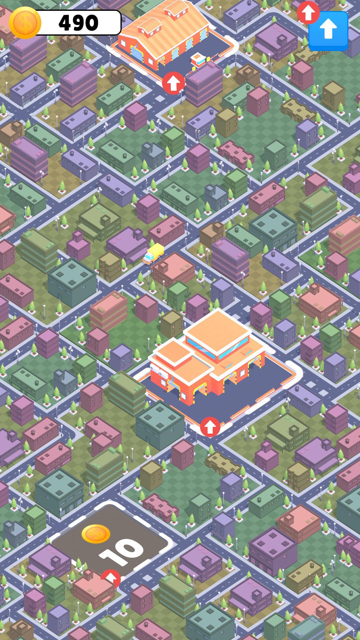 Idle Delivery Game Screenshot