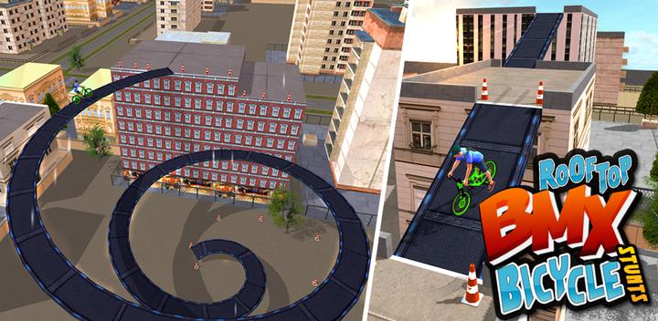 Banner of Rooftop BMX Bicycle Stunts 1.4