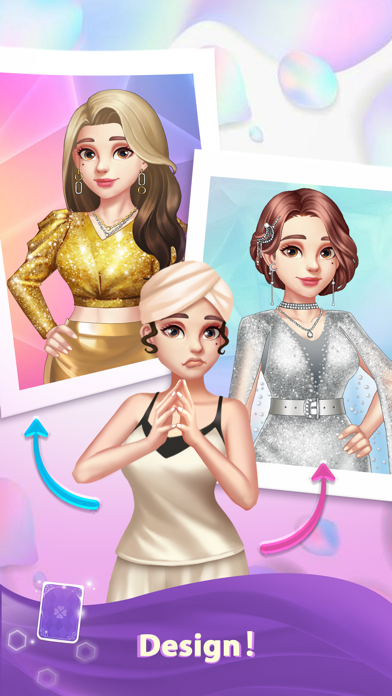 Fantasy Solitaire: Makeover Game Screenshot