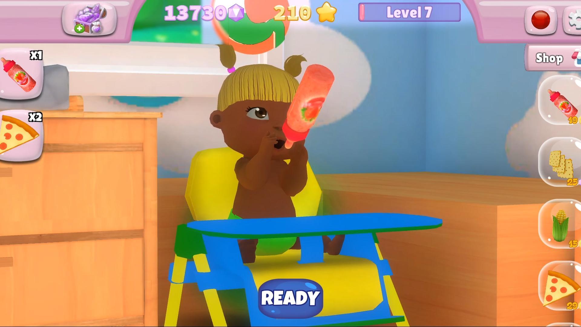 Screenshot of Alima's Baby Nursery