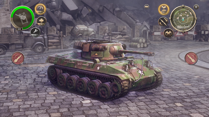 Screenshot 1 of Walang-hanggan Tank WWII 