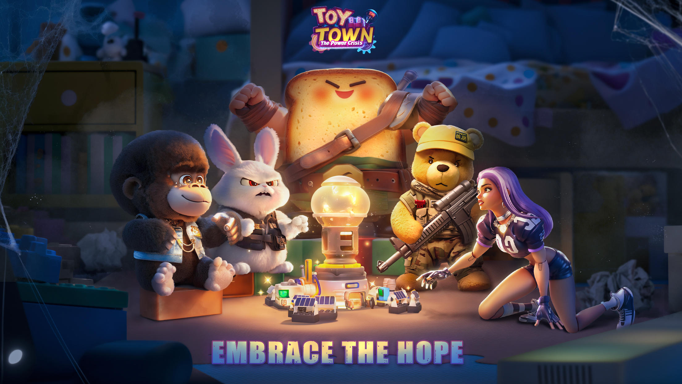 Скриншот игры Toy Town: The Power Crisis