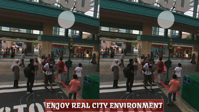 VR-Visit 3D City Street View Pro Game Screenshot