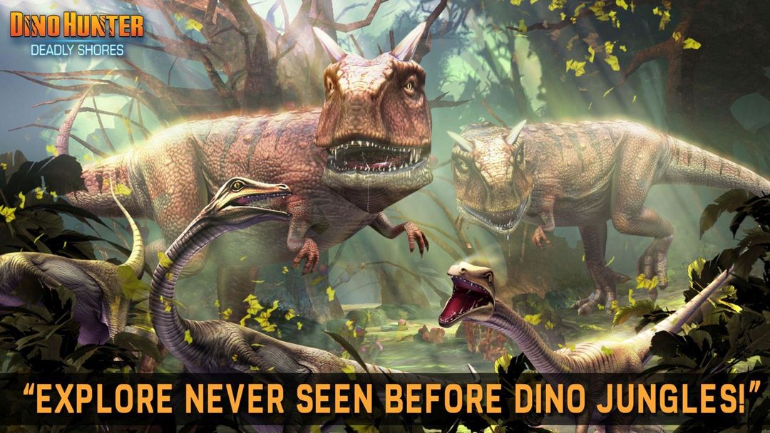 DINO HUNTER: DEADLY SHORES ภาพหน้าจอเกม