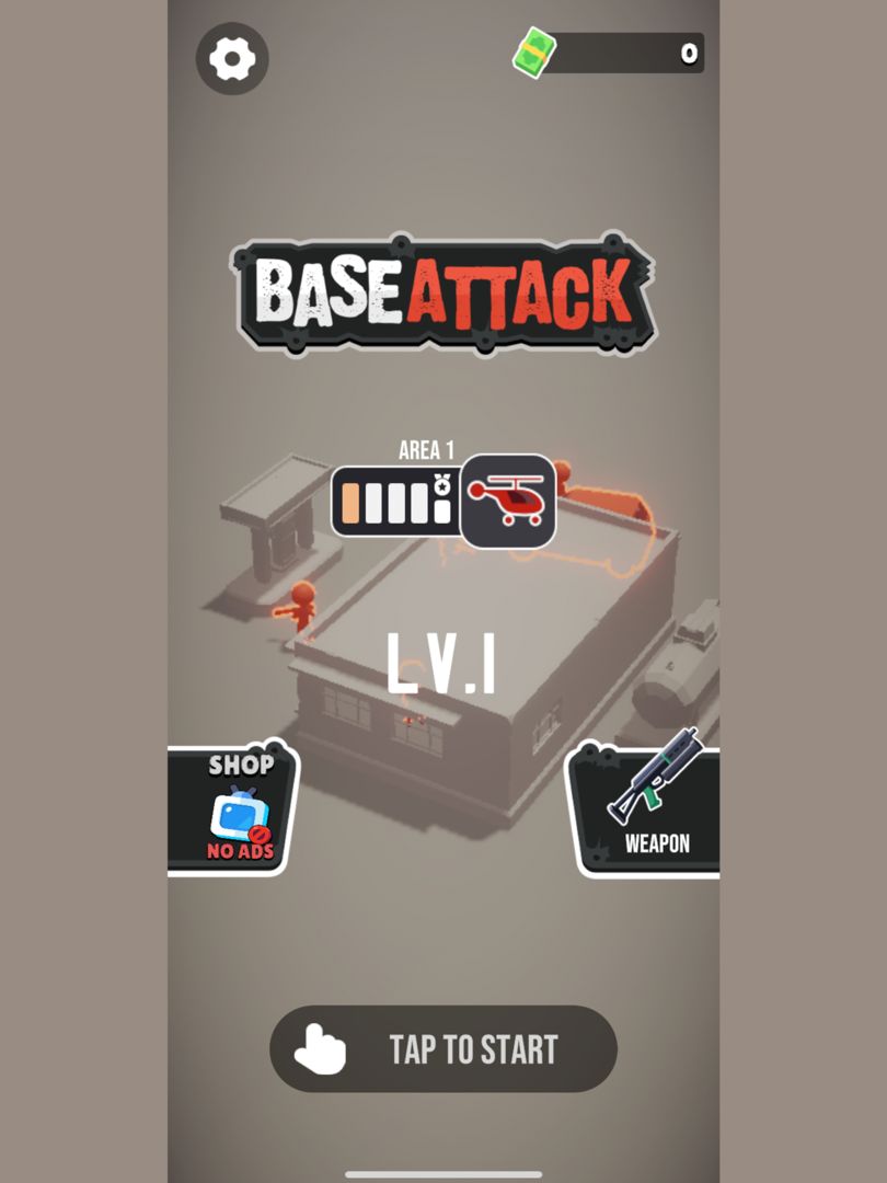 Base Attack 게임 스크린 샷