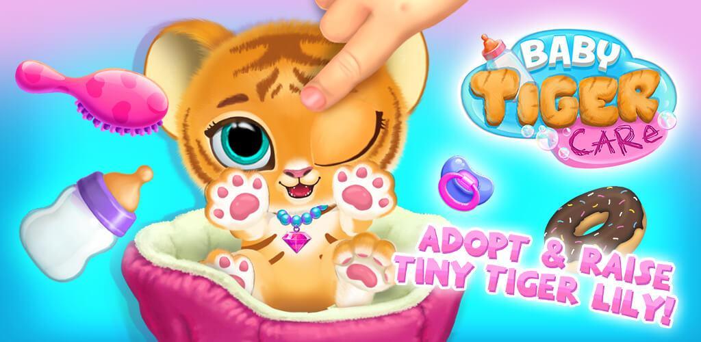 Banner of Baby Tiger Care - My Cute Virtual Pet Friend 4.0.50079