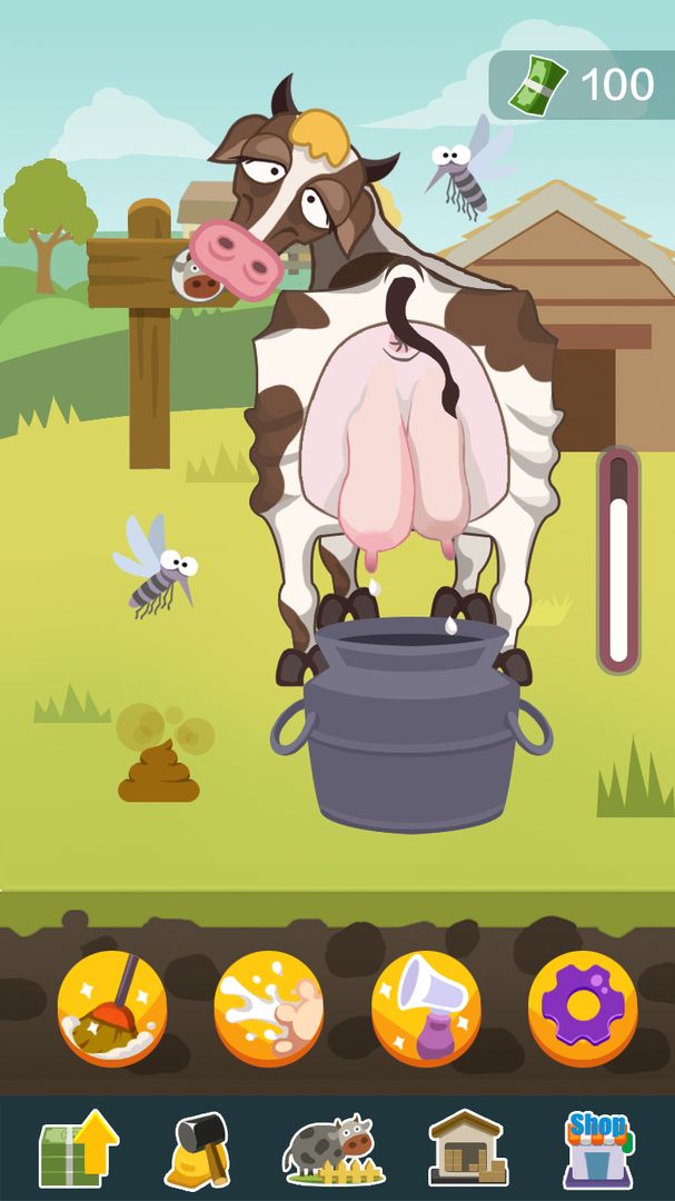 Milk Farm 게임 스크린 샷