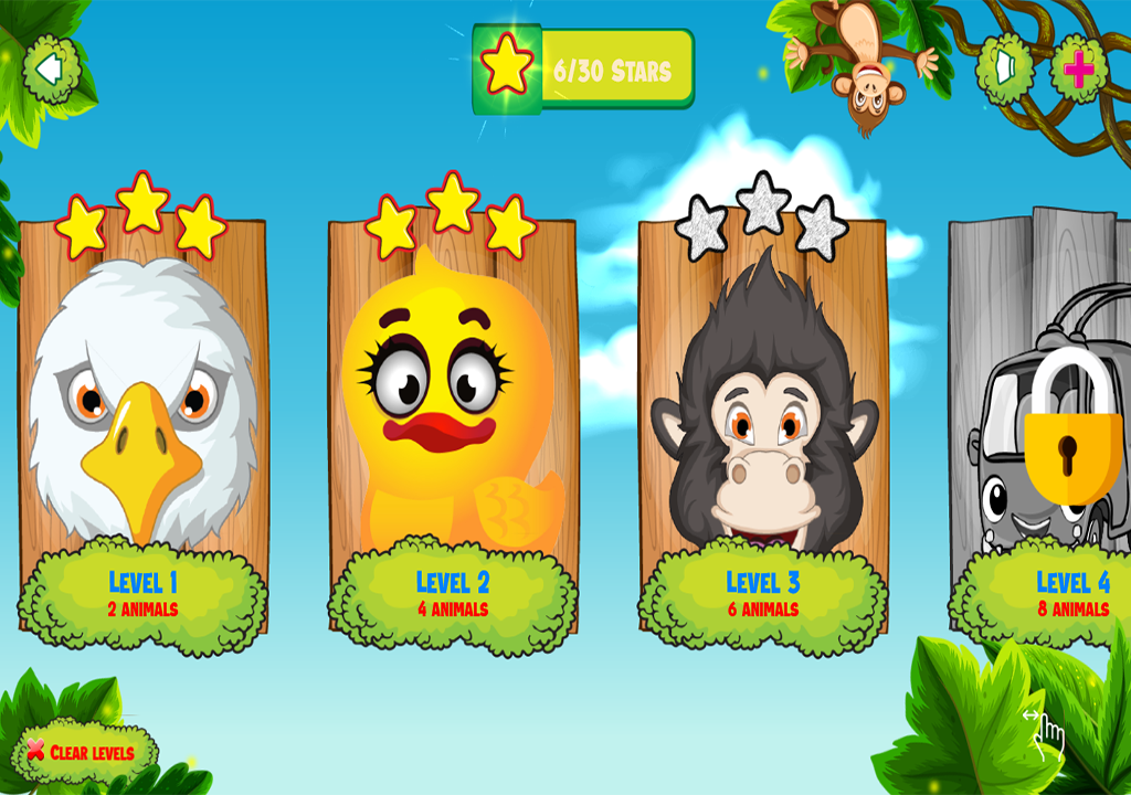 Matching Memory Game For Kids Game Screenshot